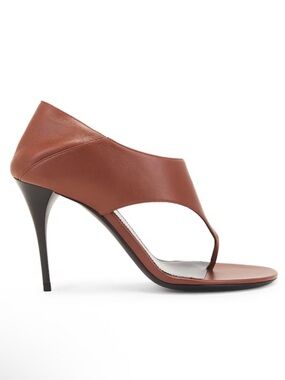 Saint Laurent Bridget Sandal Heels, Size 39.5